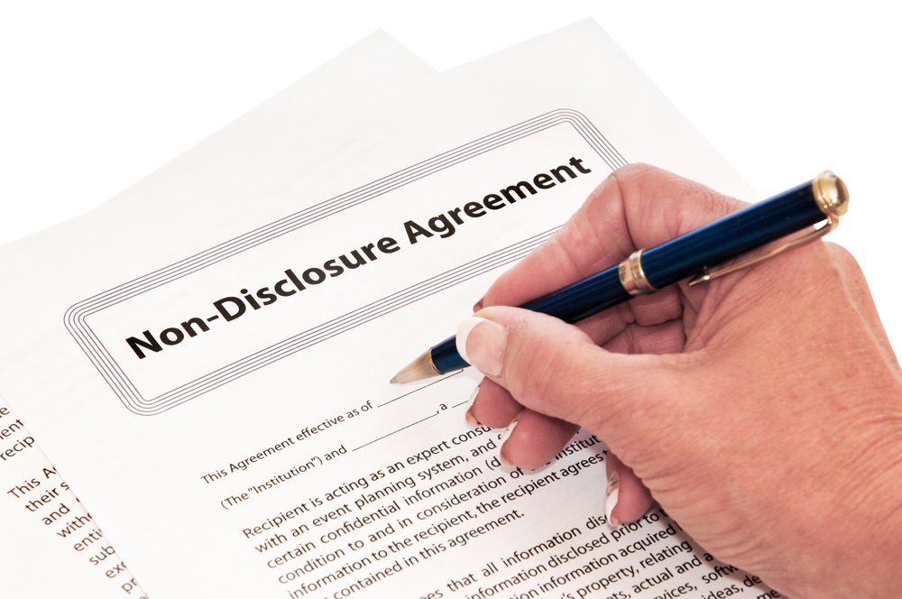 Signing Non Disclosure Documents When Buying A Business