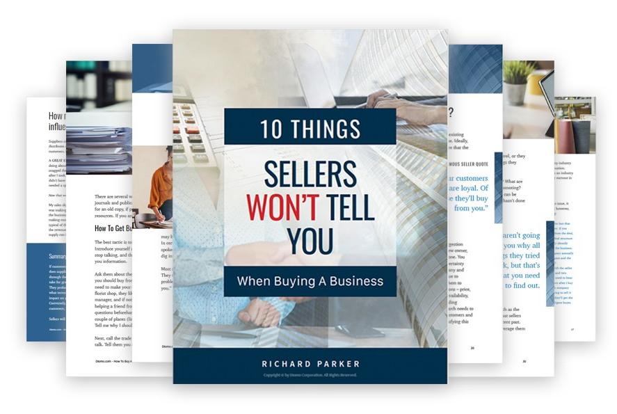 10 Things Seller Won't Tell you when buying a business